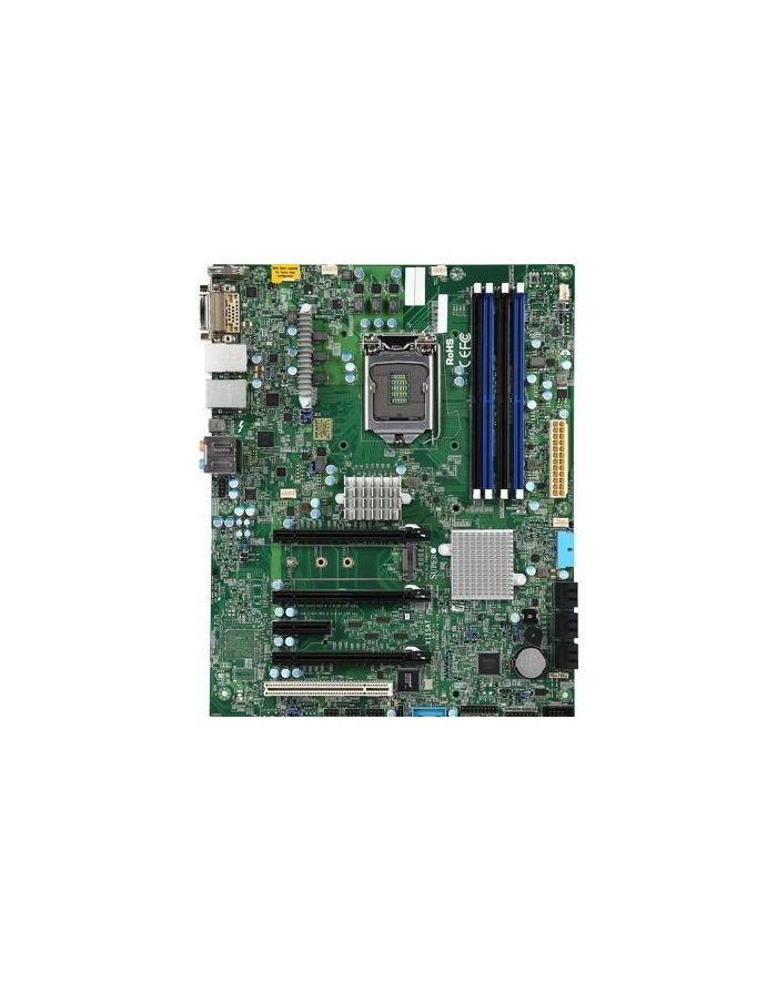 SUPERMICRO 1XEONV5 C236 64GB DDR4 ATX 2XGBE 6XSATA DP PCI AUDIO RETAIL IN główny