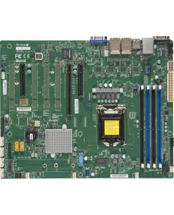 SUPERMICRO 1XEONV5 C236 64GB DDR4 ATX 4XGBE 6XSATA VGA IPMI RETAIL     IN