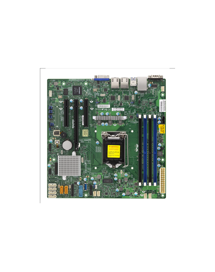 SUPERMICRO 1XEONV5 C232 64GB DDR4 MATX 2XGBE 6XSATA VGA IPMI RETAIL     IN główny