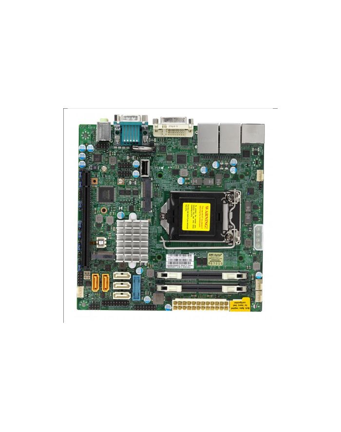 SUPERMICRO CORE I7/5/3 Q170 32GB DDR4 MITX 2XGBE 5XSATA DP/DVI/HDMI RETAIL  IN główny