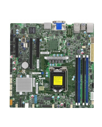 SUPERMICRO CORE I7/5/3 C236 64GB DDR4 MATX 2XGBE 4XSATA DP/HDMI IPMI RETAIL IN