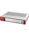 Zyxel ZyWALL USG20-VPN, 10xIPSec VPN, up to 15xSSL, 4x 1Gbps LAN/DMZ, 1xSFP, USB - nr 55