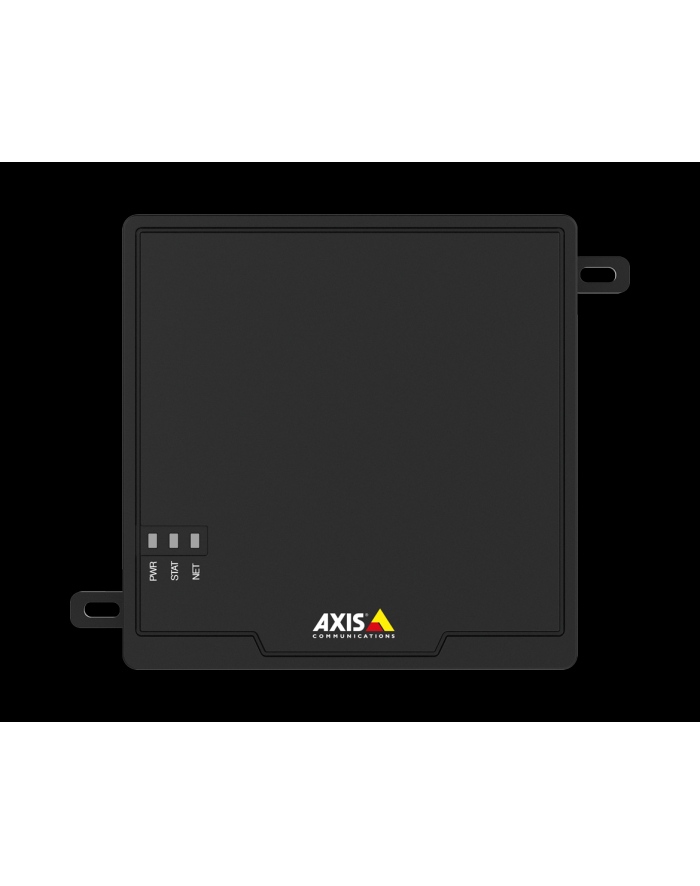 AXIS F34 MAIN UNIT AXIS F34 Main Unit. 4-channel main unit to be used with any of AXIS F Sensor Units. Supports 1080p in 15/12.5 fps or 720p in full frame rate. Two SD card slots. Power over Ethernet or 8-28 V DC input. Power supply not included. główny
