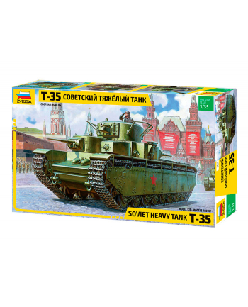 ZVEZDA T35 Heavy Soviet tank