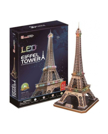 PUZZLE 3D Wieża Eiffla (Światło)
