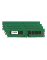 Crucial DDR4 32GB/2400(4*8GB) CL17 SR x8 Unbuffered DIMM 288pin - nr 10