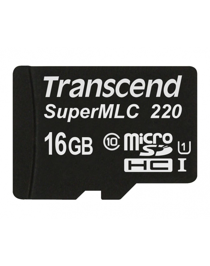 Transcend memory card SuperMLC SDHC 16GB UHS-I 85/65 MB/s główny