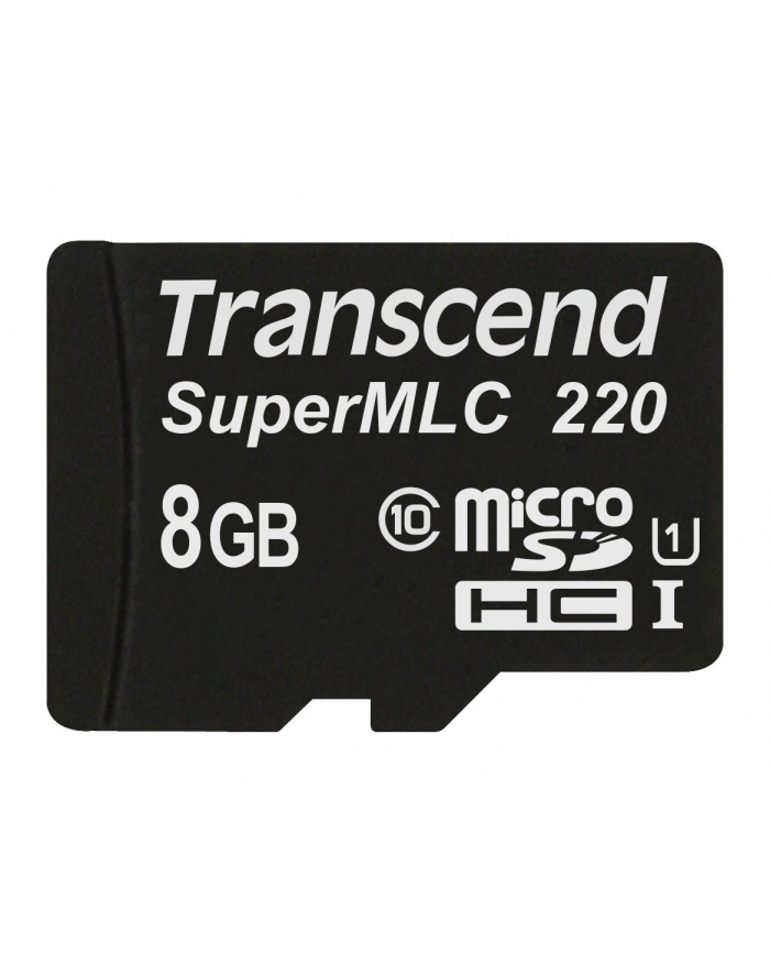 Transcend memory card SuperMLC SDHC 8GB UHS-I 85/65 MB/s główny
