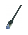 LOGILINK Patchcord Cat.6A 10G S/FTP PIMF PrimeLine 1,5m czarny - nr 11