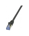 LOGILINK Patchcord Cat.6A 10G S/FTP PIMF PrimeLine 1,5m czarny - nr 13