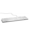 Keyboard : US-Euro (Qwerty) Dell KB216 Quietkey USB, White - nr 17