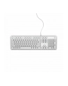 Keyboard : US-Euro (Qwerty) Dell KB216 Quietkey USB, White - nr 31