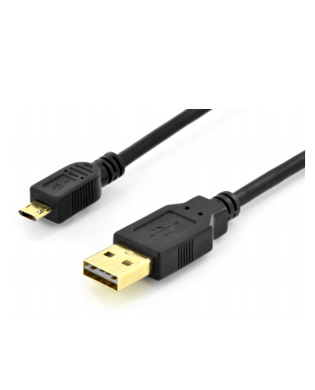 ASSMANN Kabel połączeniowy USB 2.0 HighSpeed dwustronny  USBA/microUSBB M/M 1,8m