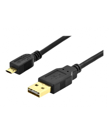 ASSMANN Kabel połączeniowy USB 2.0 HighSpeed dwustronny  USBA/microUSBB M/M 1,8m