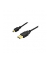 ASSMANN Kabel połączeniowy USB 2.0 HighSpeed dwustronny USB A/miniUSB B M/M 1,8m - nr 10