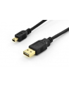 ASSMANN Kabel połączeniowy USB 2.0 HighSpeed dwustronny USB A/miniUSB B M/M 1,8m - nr 4
