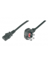 ASSMANN Kabel połączeniowy zasilający Typ UK kątowy/IEC C13 M/Ż czarny 1,8m - nr 1