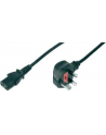 ASSMANN Kabel połączeniowy zasilający Typ UK kątowy/IEC C13 M/Ż czarny 1,8m - nr 5