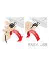 Delock kabel USB 2.0 micro AM-BM Dual Easy-USB 2m black - nr 18