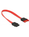 Delock kabel przedłużacz SATA 6 Gb/s (męski/żeński) 20cm czerwony - nr 8