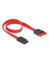Delock kabel przedłużacz SATA 6 Gb/s (męski/żeński) 30cm czerwony - nr 10