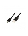 ASSMANN Kabel  USB 2.0 HighSpeed''Canon''Typ USB A/miniUSB B (5pin) M/M czarny 3 - nr 10