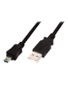 ASSMANN Kabel  USB 2.0 HighSpeed''Canon''Typ USB A/miniUSB B (5pin) M/M czarny 3 - nr 15