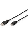 ASSMANN Kabel  USB 2.0 HighSpeed''Canon''Typ USB A/miniUSB B (5pin) M/M czarny 3 - nr 5