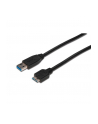 ASSMANN Kabel połączeniowy USB 3.0 SuperSpeed Typ USB A/microUSB B M/M 0,25m - nr 1