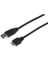 ASSMANN Kabel połączeniowy USB 3.0 SuperSpeed Typ USB A/microUSB B M/M 0,50m - nr 12