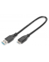 ASSMANN Kabel połączeniowy USB 3.0 SuperSpeed Typ USB A/microUSB B M/M 0,50m - nr 13