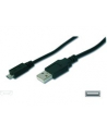 ASSMANN Kabel połączeniowy USB 2.0 HighSpeed Typ USB A/microUSB B M/M czarny 1m - nr 5