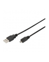 ASSMANN Kabel połączeniowy USB 2.0 HighSpeed Typ USB A/microUSB BM/M czarny 1,8m - nr 14