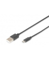 ASSMANN Kabel połączeniowy USB 2.0 HighSpeed Typ USB A/microUSB BM/M czarny 1,8m - nr 16