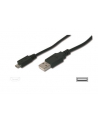 ASSMANN Kabel połączeniowy USB 2.0 HighSpeed Typ USB A/microUSB BM/M czarny 1,8m - nr 2