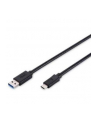 ASSMANN Kabel połączeniowy USB 3.0 SuperSpeed Typ USB A/USB C M/M czarny 1m - nr 18