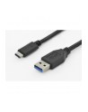 ASSMANN Kabel połączeniowy USB 3.0 SuperSpeed Typ USB A/USB C M/M czarny 1m - nr 35