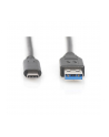 ASSMANN Kabel połączeniowy USB 3.0 SuperSpeed Typ USB A/USB C M/M czarny 1m - nr 36