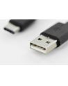ASSMANN Kabel połączeniowy USB 3.0 SuperSpeed Typ USB A/USB C M/M czarny 1,8m - nr 24