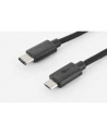 ASSMANN Kabel połączeniowy USB2.0 HighSpeed Typ USB C/microUSB B M/M czarny 1,8m - nr 11