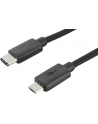 ASSMANN Kabel połączeniowy USB2.0 HighSpeed Typ USB C/microUSB B M/M czarny 1,8m - nr 18