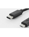 ASSMANN Kabel połączeniowy USB2.0 HighSpeed Typ USB C/microUSB B M/M czarny 1,8m - nr 3