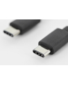 ASSMANN Kabel połączeniowy USB 3.0 SuperSpeed Typ USB C/USB C M/M czarny 1m - nr 23