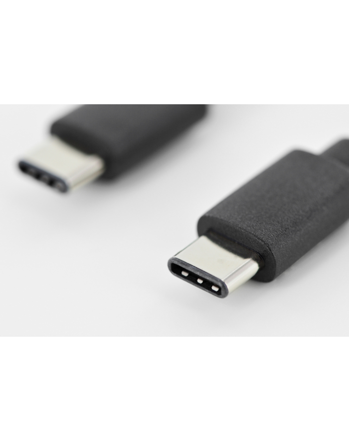 ASSMANN Kabel połączeniowy USB 3.0 SuperSpeed Typ USB C/USB C M/M czarny 1m główny
