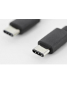 ASSMANN Kabel połączeniowy USB 3.0 SuperSpeed Typ USB C/USB C M/M czarny 1m - nr 2