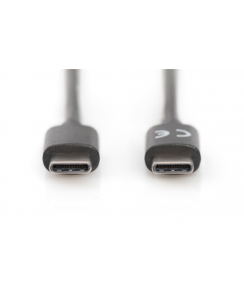ASSMANN Kabel połączeniowy USB 3.0 SuperSpeed Typ USB C/USB C M/M czarny 1,8m