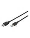ASSMANN Kabel przedłużający USB 3.0 SuperSpeed Typ USB A/USB A M/Ż czarny 3,0m - nr 10