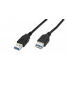 ASSMANN Kabel przedłużający USB 3.0 SuperSpeed Typ USB A/USB A M/Ż czarny 3,0m - nr 11