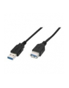 ASSMANN Kabel przedłużający USB 3.0 SuperSpeed Typ USB A/USB A M/Ż czarny 3,0m - nr 6