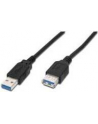 ASSMANN Kabel przedłużający USB 3.0 SuperSpeed Typ USB A/USB A M/Ż czarny 3,0m - nr 8